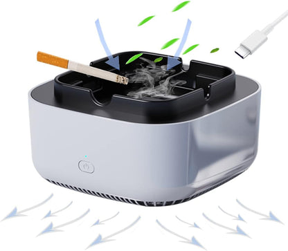 Electronic Ashtray 360 Degree Surround Air Purifier Suction onestopbazaar