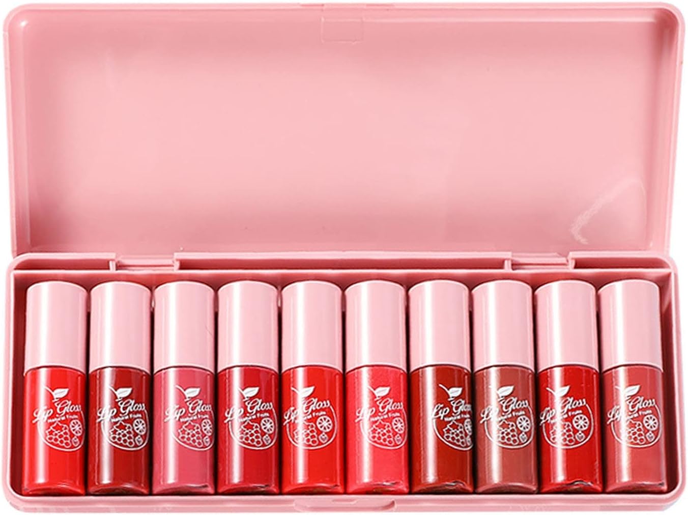 10 Glossy Colors Non Stick Liquid Lip Gloss onestopbazaar