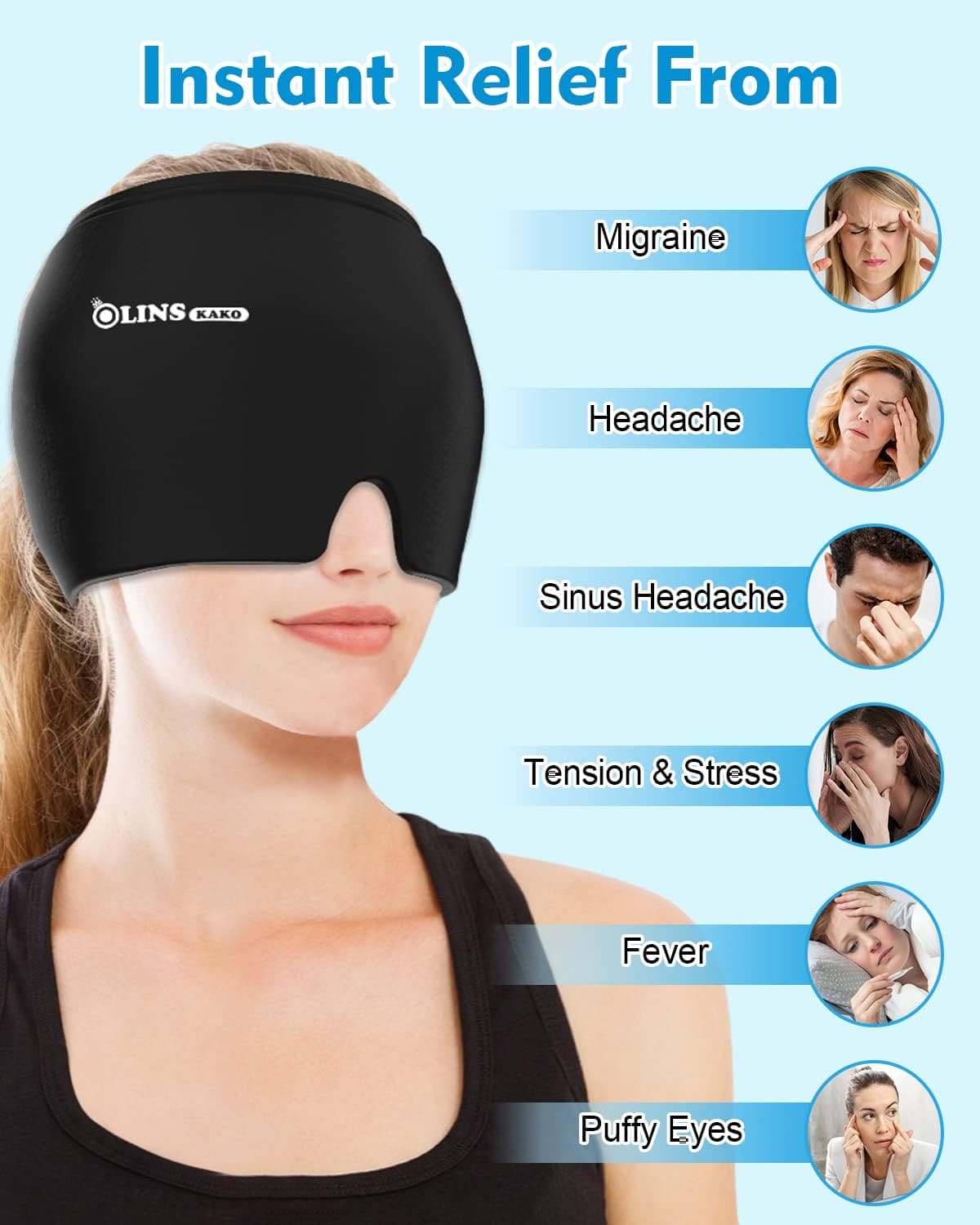 Migraine Relief Cap