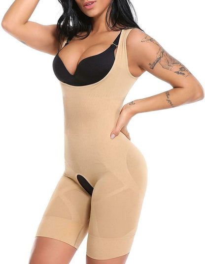 Underbust Tummy Control Full Body Shaper