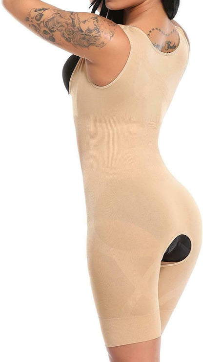 Underbust Tummy Control Full Body Shaper