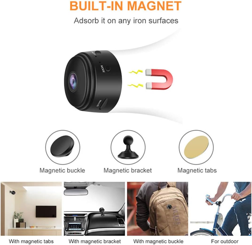 Mini Wifi Camera With A9 Surveillance Security onestopbazaar