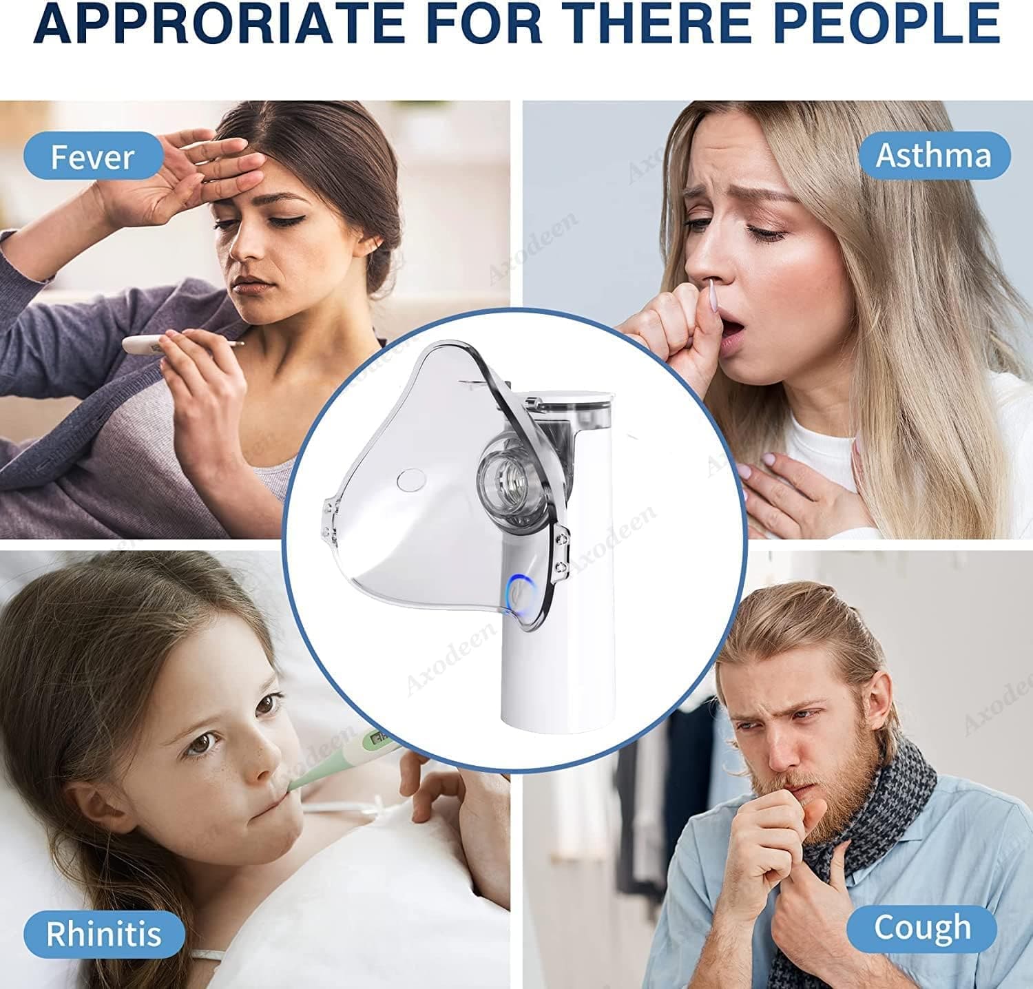 Portable Nebulizer Inhaler machine onestopbazaar