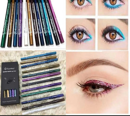 Pack Of 12 Eye Liner Pencil onestopbazaar