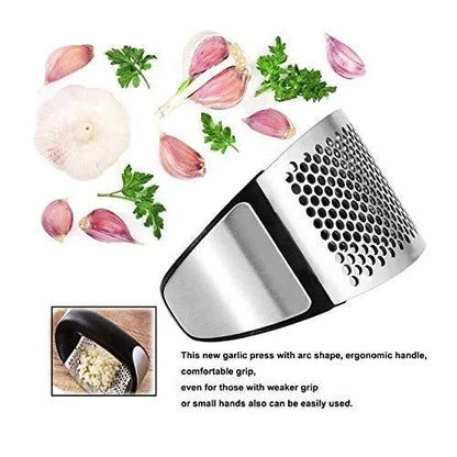 Stainless Steel Garlic Press onestopbazaar