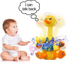 Talking duck toy