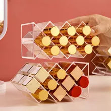 10 Grids Acrylic Makeup Organizer Lipstick Holder Display Rack Case onestopbazaar
