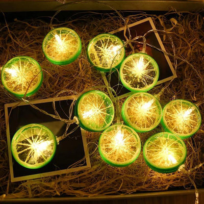 10 Lemon String Fairy Lights onestopbazaar