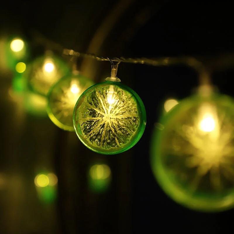 10 Lemon String Fairy Lights onestopbazaar