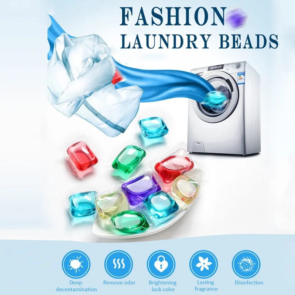 10 Pieces Fragrance Laundry Ball Beads onestopbazaar