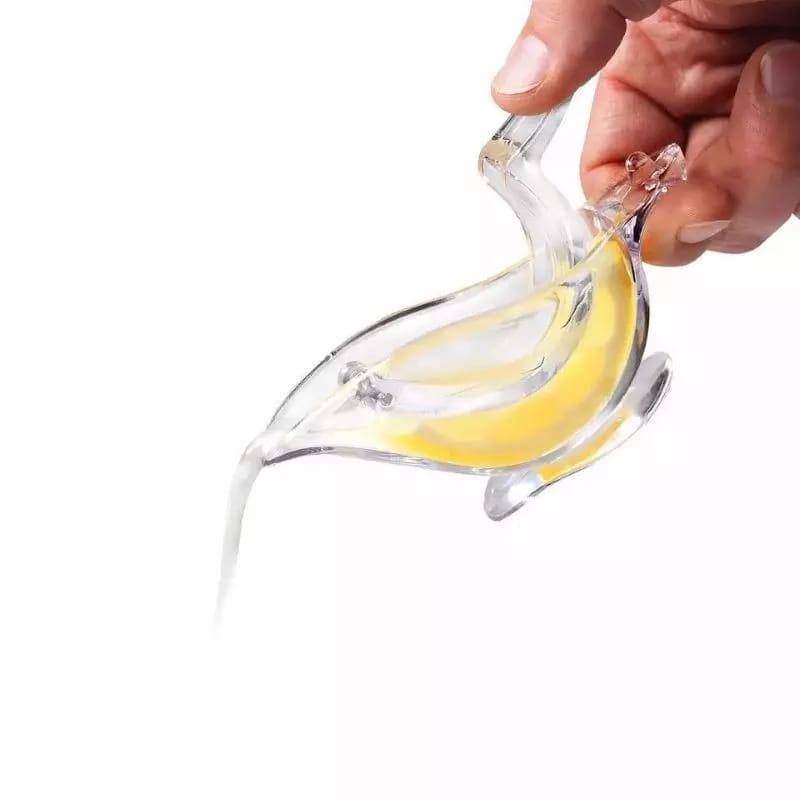 1Pcs Bird Acrylic Manual Lemon Slicer Squeezer onestopbazaar