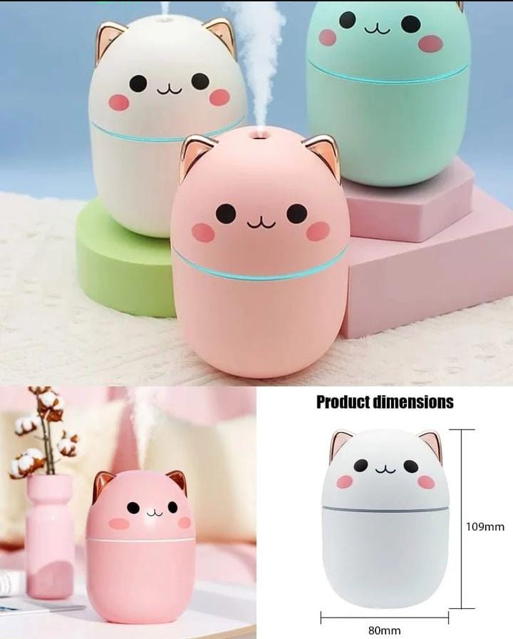 Adorable Pet Air Humidifier USB LED Night Lamp onestopbazaar