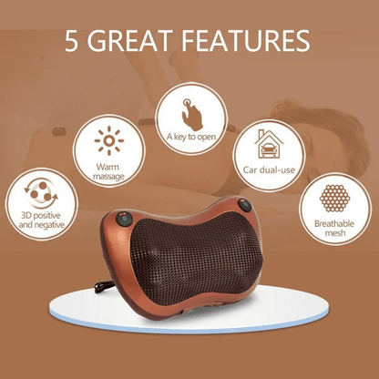 ELECTRIC NECK MASSAGE PILLOW