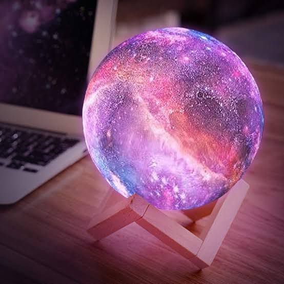 3D Printed Star Moon Lamp USB LED Night Light Touch Colorful Change Home Decoration Creative Gift onestopbazaar