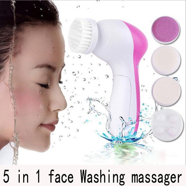 5 In 1 Multifunctional Female Facial Cleansing Brush onestopbazaar