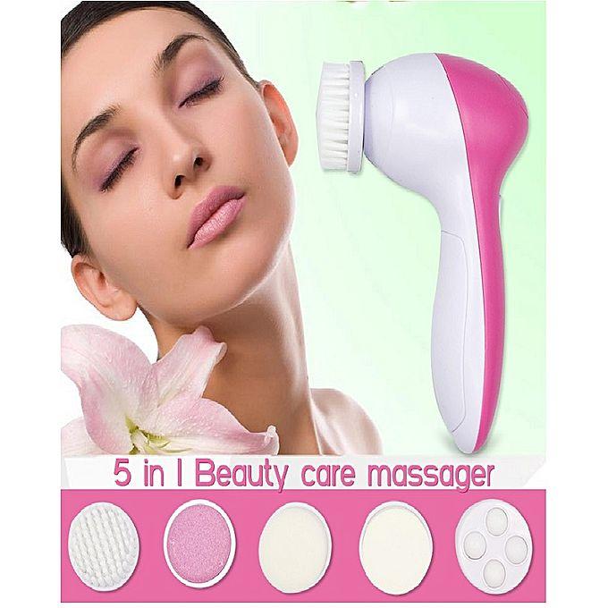 5 In 1 Multifunctional Female Facial Cleansing Brush onestopbazaar