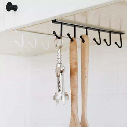 6 Hook Iron Art Clapboard Hanger onestopbazaar
