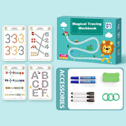 Magical Tracing & Practice Drawing Workbook Set