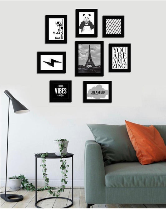 8 Pcs Wall Art Frames onestopbazaar