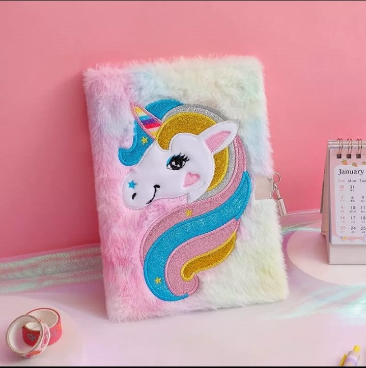 Beautiful Fancy Unicorn Diary/Notebook For Kids onestopbazaar