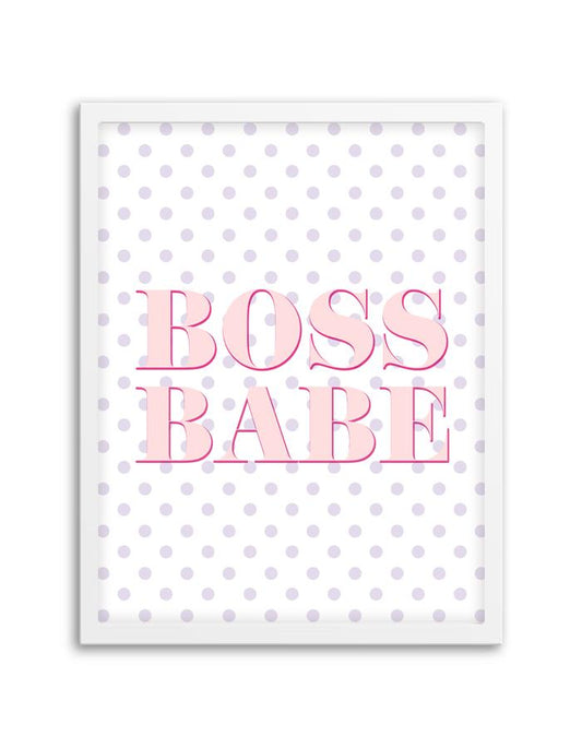 Boss Babe Wall Art Frame onestopbazaar