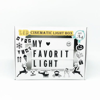 Cinema Box Led Lamp Creative 3 onestopbazaar