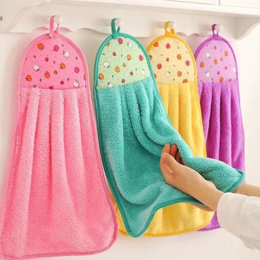 Coral Velvet Bathroom Supplies Soft Hand Towel onestopbazaar
