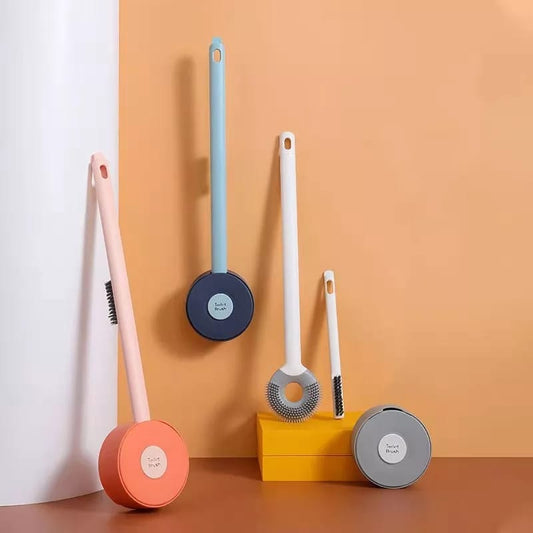 Creative Silicone Toilet Brush Lollipop Shape onestopbazaar