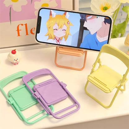 Cute Mini Chair Shape Phone Holder Stand onestopbazaar