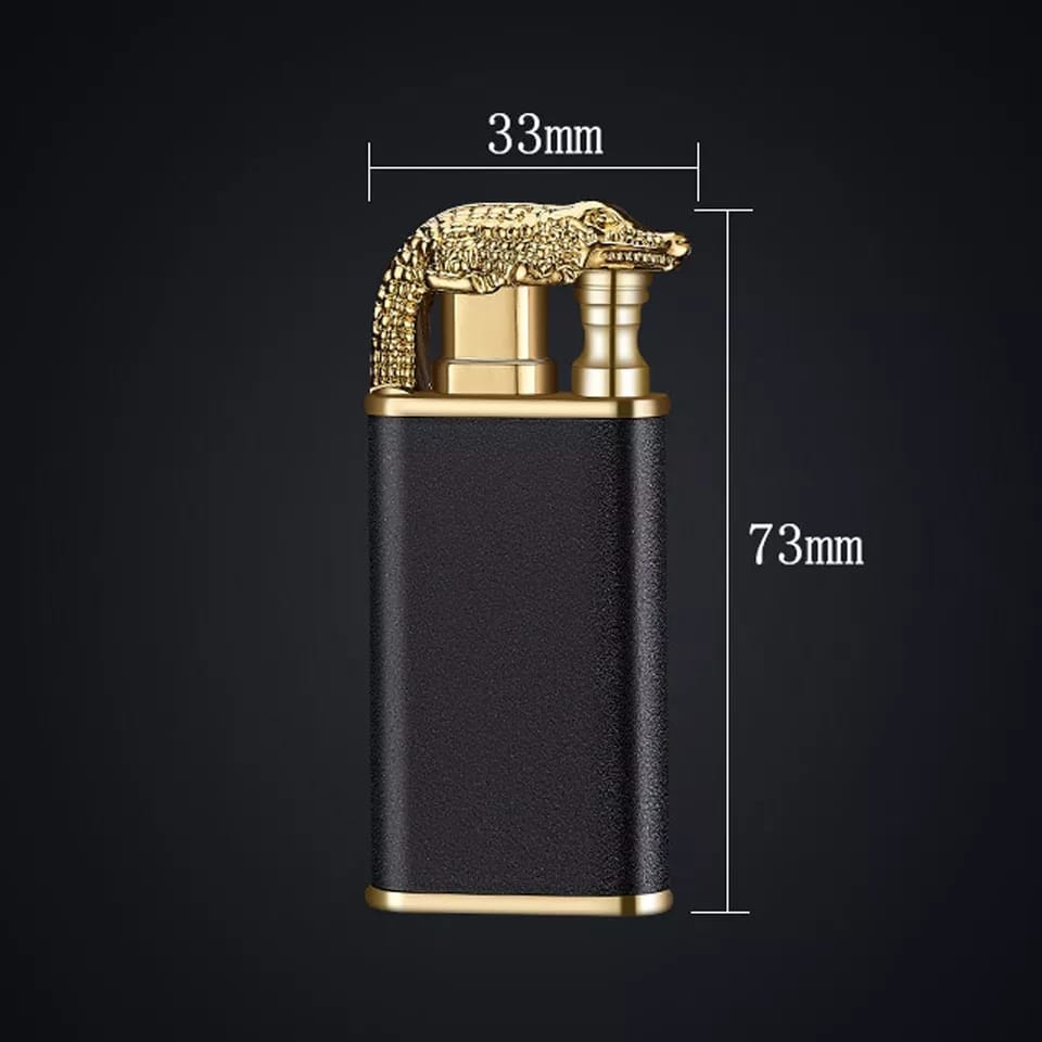 Luxury Dual Flame Dragon Gas Lighter onestopbazaar