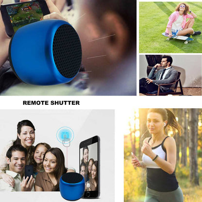 Metal Super Mini Wireless Bluetooth Sports Speaker Portable Small Pocket size onestopbazaar