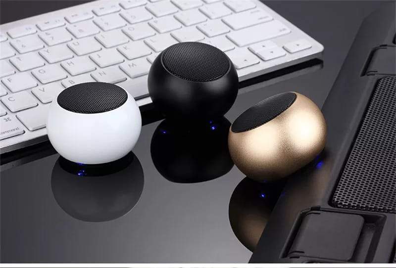 Mini Portable Wireless Bluetooth Speaker Metal Music Player Stereo Subwoofer Loudspeaker Speakers For iPad Smartphones onestopbazaar