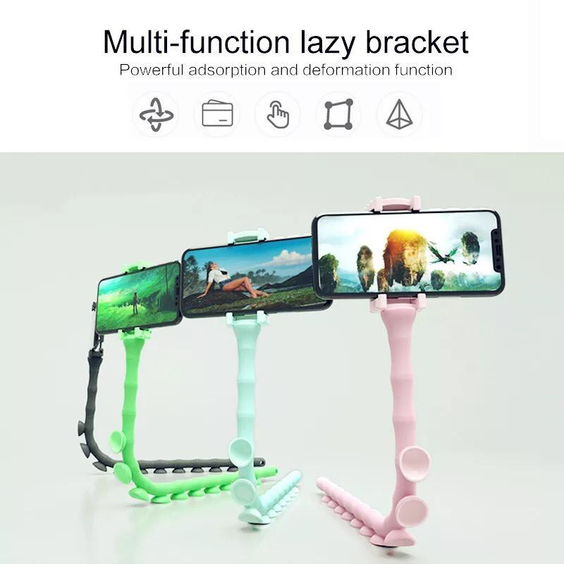 Multi-functional Lazy Mobile Phone Holder Bracket Snake Tripod onestopbazaar