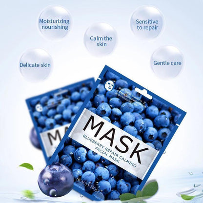 Natural Skin Care Repair Calming Smoothing Fruit Moisturizing Whitening Face Mask (Set of 3) onestopbazaar