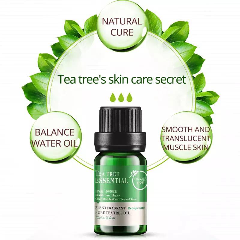 Natural Tea Tree Oils Moisturizer Face Body Skin Care Hair Care Fragrance Aromatherapy Pure Massage Essential Oil onestopbazaar