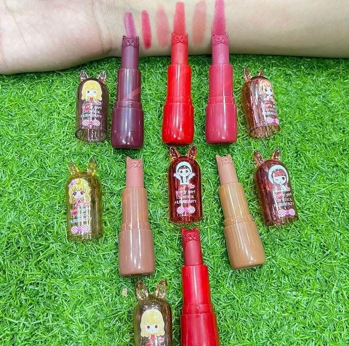 Pack of 6 Cosmetic Cat Lipsticks onestopbazaar