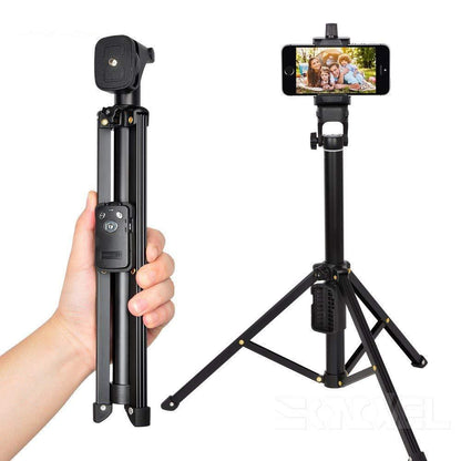 Portable Mini Tripod And Selfie Monopod YUNTENG VCT-1688 with Bluetooth Remote For Phone And Camera onestopbazaar
