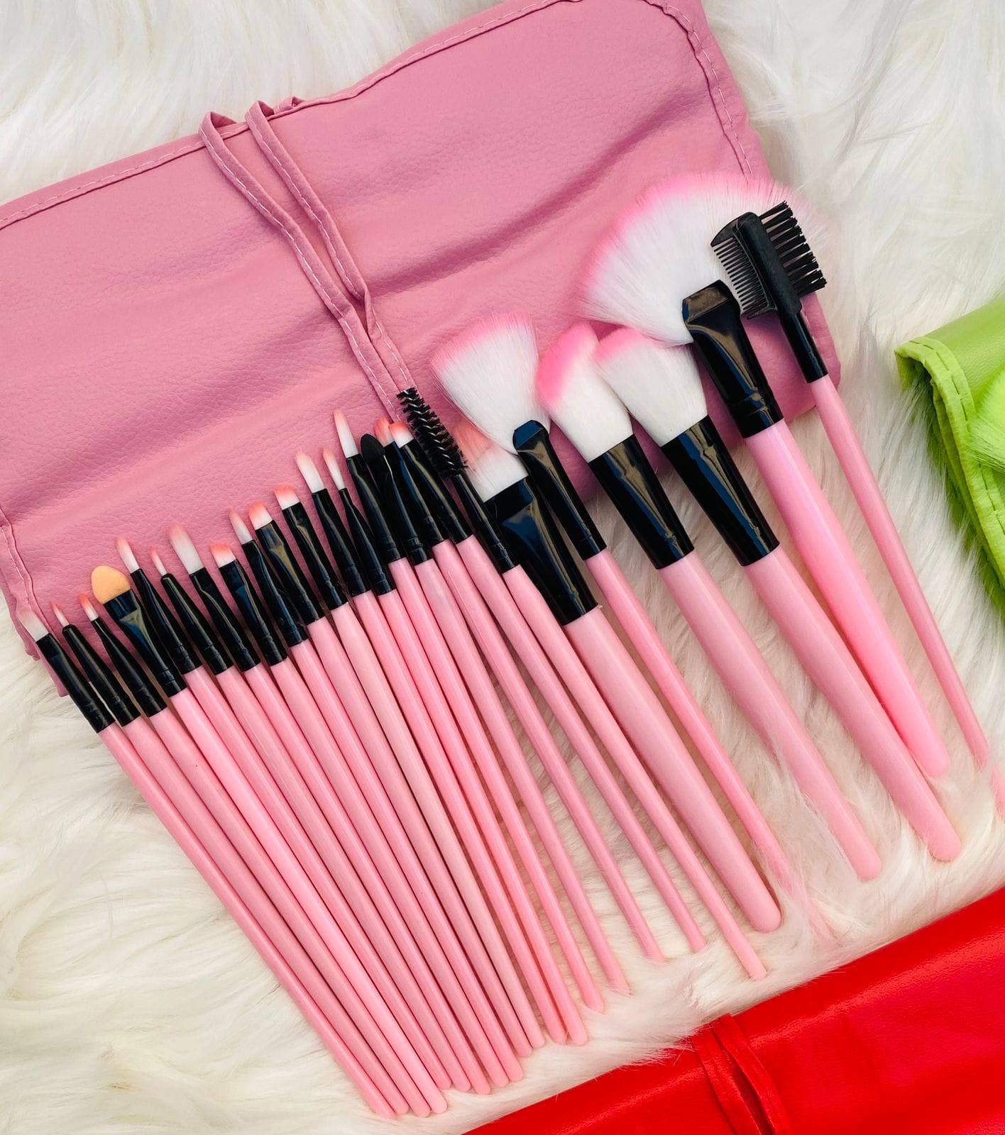 Professional Neon Makeup Brush Set onestopbazaar
