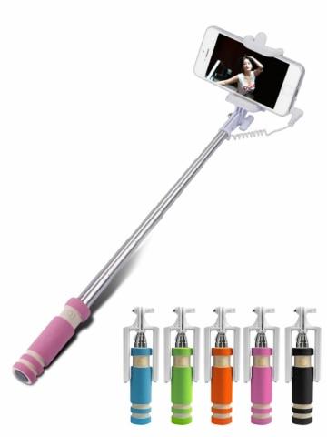 Selfie Stick Mini Portable Versatile Wired Control Selfie Stick onestopbazaar