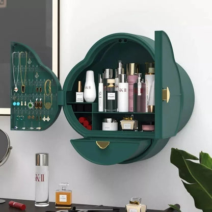 Wall-Mounted Cosmetics Storage Box onestopbazaar