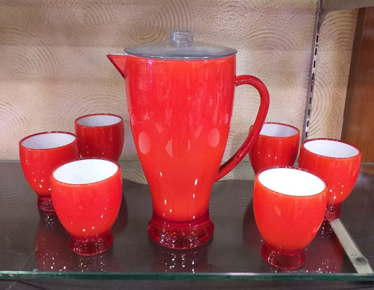 Acrylic Water Set - Red onestopbazaar