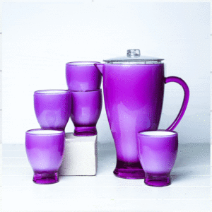 Acrylic Water Set - Purple onestopbazaar