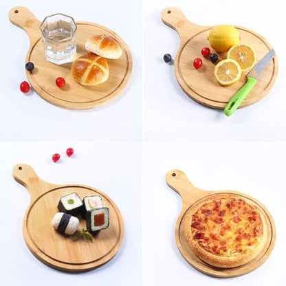 Pizza / Fruit / Serving Plate Wooden onestopbazaar